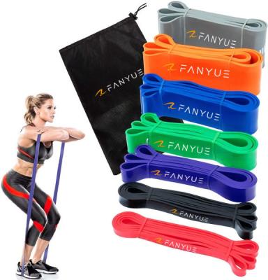 China High Elasticity Exercise Bands Set with Door Anchor, Handles and Ankle Straps, for Resistance Training, Physical Therapy, Home Workouts for sale