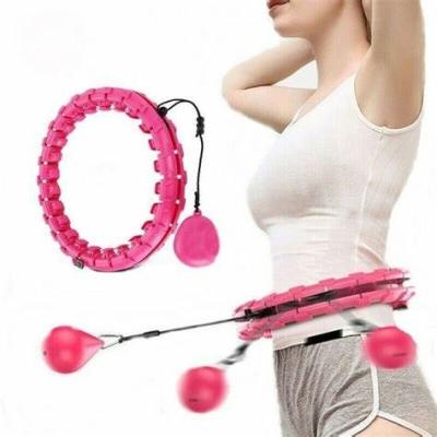 China Hot Sale Plastic Hoola Hola Ring Hoop Weighted Smart Hula Adults Digital Polynesian Dance Kids 2kg Fitness Bodybuilding Ring for sale