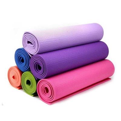 China Durable Home Exercise Gym Workout Sports Non Slip Custom Eco-Friendly Fitness Branded Yoga Matt, NBR Yoga Mat for sale