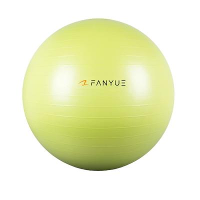 China Eco Friendly OEM Logo Balance Gym Custom Exercise Swiss PVC Yoga Ball With Pump for sale