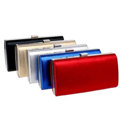 China Fashion Envelope Clutch Purse Formal Evening Clutches 2020 New 5colors Wedding Elegant Western Women's Formal Envelope Evening Clutches Metallic Clutch for sale