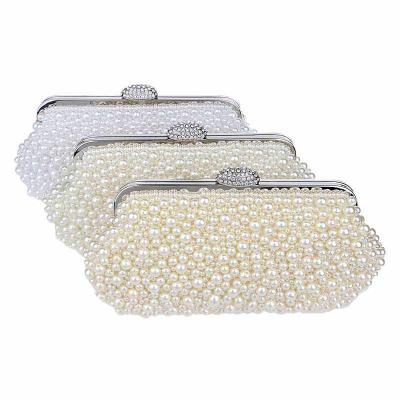 China 4colors arrivals 4colors wedding party elegant women formal evening clutches 2020 fashion envelope clutch purse beaded evening clutch purse for sale