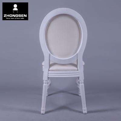 China Contemporary Royal Wood Ghost Luis Dining Chair For Hotel Restaurant Party Event Wedding Banquet for sale