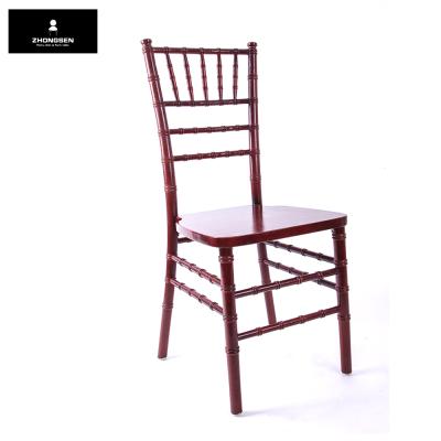 China Colorful Wooden Boutique Solid Wood Silla La Chaise Tifany Chiavari Chair for sale