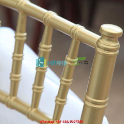 China Gold factory modern wholesale chiavari sillas tifany chivary chair for sale