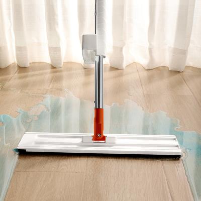 China Viable Floor Wooden Telescopic Handle Flat Mop, Compression Magic Floor Mops Dry And Wet Flat Mop for sale