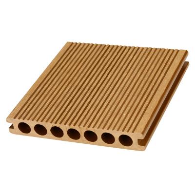 China Hot Selling Anti-water Building Materials WPC Wood Plastic Composite decking Flooring Exterior WPC Wall Panel for sale