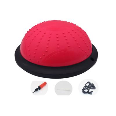 China Yoga Exercise Trainer Balance Ball Half Bosuing Fitness Equipment Massage Balance Ball for sale