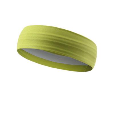 China Non Slip Breathable Comfortable Sports Fitness Women Elastic Silicone Headband for sale