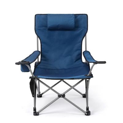 China Custom Logo Outdoor Camping Recliner Portable Portable Folding Chair Beach Chair Casual Fishing Sofa for sale