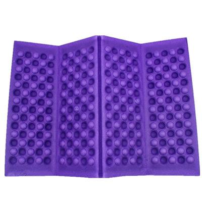 China Eco-Friendly Foldable Foam Hiking Portable Camping Mat Waterproof Protective Seat Logo Custom for sale