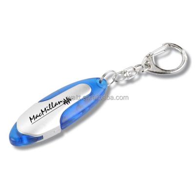 China Custom Promotion Gifts LED Key Chain for sale