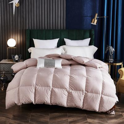 China At home 2021 new design WGD quilt white goose down quilt thickened white goose down comforter warm fashion for sale