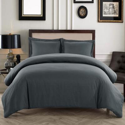 China CLASSIC 1800 Thread Count Duvet Cover Set Luxury Soft 3pc All Sizes & Colors King Navy Blue for sale