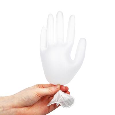 China Smooth disposable protective gloves for working and cleaning for sale