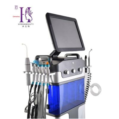 China 2021 Acne Treatment Salon Use Diamond Dermabrasion Hydra Microdermabrasion Best Skin Care Beauty Therapy Facial Machine With Infusion for sale