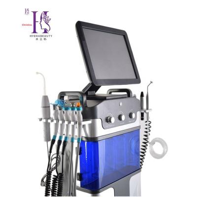 China Hot Sale Wrinkle Remover 12 in 1 Hydra Diamond Microdermabrasion Hydradermabrasion Peel Facial Plant/Hydraulic Microdermabrasion Machine for sale