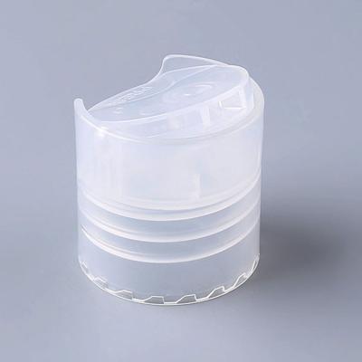 China 24-410 Wholesale White or Clear EPP Flat Disc Top Cap For 2Oz 10 Ounce 16 Ounce Travel Bottle for sale