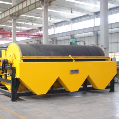 China Wet Wet Permanent Magnet Cylinder Magnetite Cylinder Mining Metal Magnetite Separating Magnetic Separator For Concentrator for sale