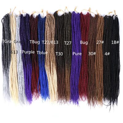 China New Design Curly Loop All Colors Handmade Crochet Braid Hair Synthetic Dreadlocks Extensions 18inch 22inch for sale