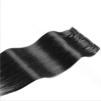 China 2019 new arrival 0.5g/strands silky straight top quality remy human hair wave extension for hair salon for sale