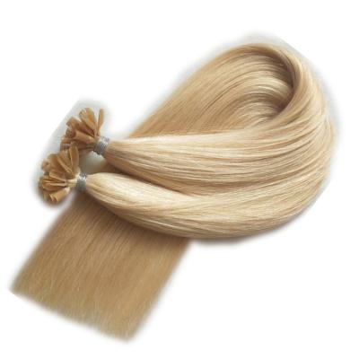 China 2019 Color 1g Silky Straight Wave Trend Blonde Hair U Tip Hair Keratin Extension for sale