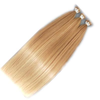 China New 100% Hair I Tip Hair Extensions 1g One Highlight 18/613 Trend Silky Straight Wave Hair Extensions for sale