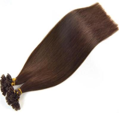 China 2020 Hot Selling Silky Straight Wave Hair Keratin Hair Extensions U Tip 100% Bond Hair for sale