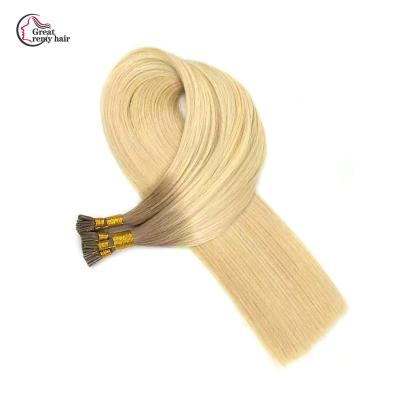 China Silky Straight Tip Hair Wholesale I Wave Remy Hair I Tip Hair Extensions for sale