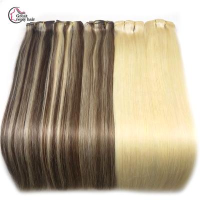 China 2021 Silky Straight Hot Trend Products Seamless Wave Hair Clip In Hair Extension for sale