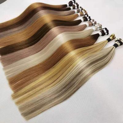 China 2021 New Hair Trend Wholesale Hair 100% Hand Tied Hair Weft Extension for sale