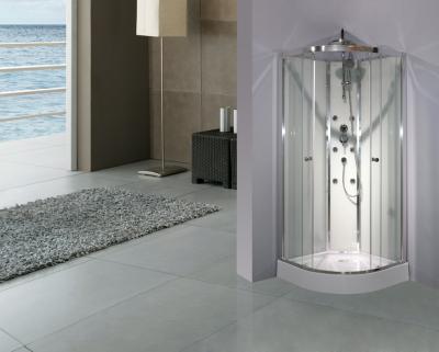 China Cambered Free Standing Shower Cabins 2050 Height With Mutifunctional Shower Panel for sale