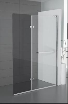 China 0.011Cbm / Set Hinged Shower Doors Bifold Open , 6582D Hinged Frameless Shower Door for sale