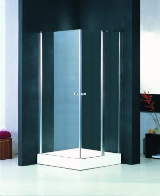 China Semi Frameless Pivot Shower Enclosure Glass Shower Cubicles 800 X 800 for sale