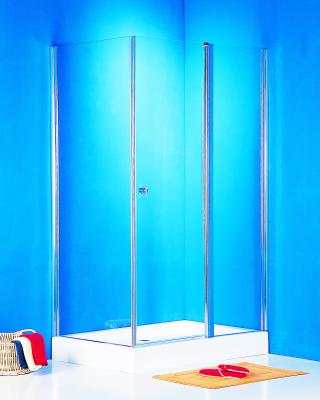 China Bathroom Pivot Shower Bath Enclosure , 6mm Glass Rectangular Shower Cubicles for sale