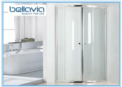 China Bright Handle 900 X 760 Shower Enclosure Quadrant , Bathroom Shower Glass Enclosures for sale