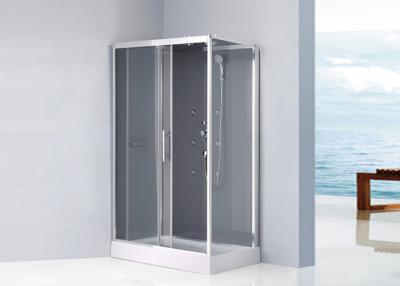 China En12150 Square Shower Cabin Bathroom Shower Glass Enclosures With Massage Jets for sale