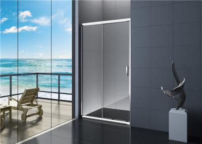 China Frosted Glass Aluminium Frame Sliding Shower Door For Bathroom for sale