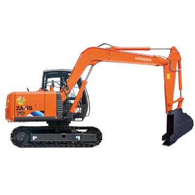 China Medium Construction Size Used Earth Moving Excavator Original Used Hitachi Excavator ZX70 Japan Machine for sale