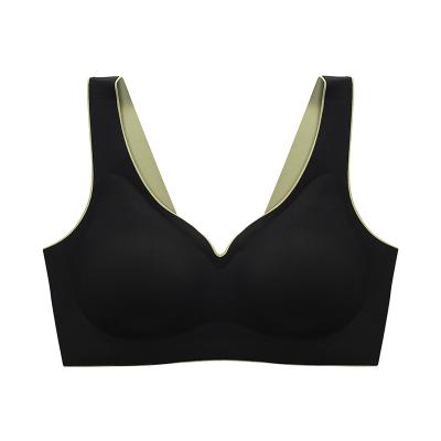 China New Design QUICK DRY Girls Push Up Wireless Seamless Bra One Piece Sleep Bra for sale