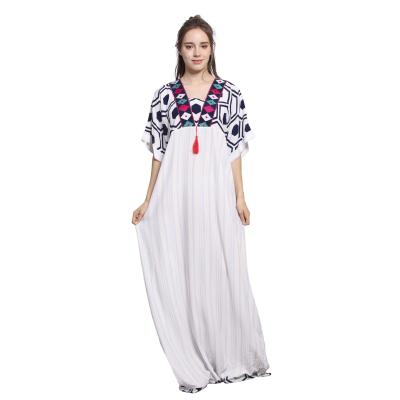 China QUICK DRY Pajamas Long Robe Pijiamas For Women Nightgowns Floral Nightgowns Arabic Nightgowns Sleepwear Ladies Nightgown Pajamas Robe for sale