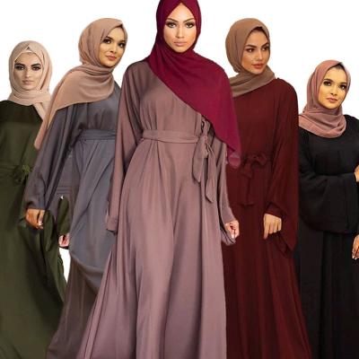 China Long Muslim Woman Muslim Islamic Size Vestidos Largos Customized Kaftan Hijab Dress Abaya Dubai Kaftan Women Moroccan Turkey Long Dress Islamic Size for sale