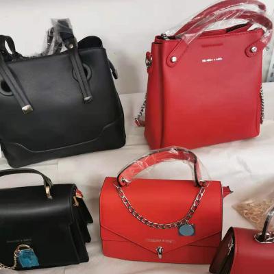 China Fashion Factory Bulk Used Bags For Women Occasion Leather Handbags for sale