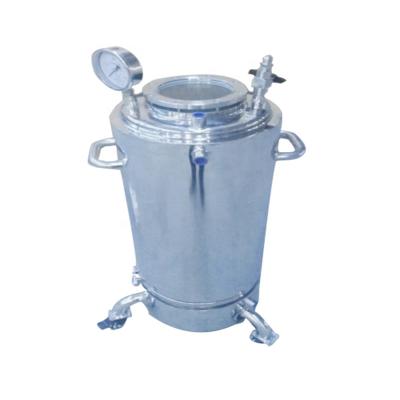 China Stainless Steel Double Lined Recovery Collection Tanks For Closed Loop Extractor System for sale