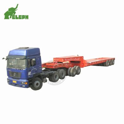 China China Factory Sale Heavy Duty Low Bed Carrier Semi Trailer Truck Trailer for sale