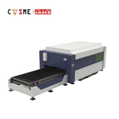 China Laser CUTTING Hot Selling 6kw Auto Control Side-Aperture Fiber Laser Cutting Machine Hot Selling High Power Metal Cutting 8000*2500mm Cutting Area for sale