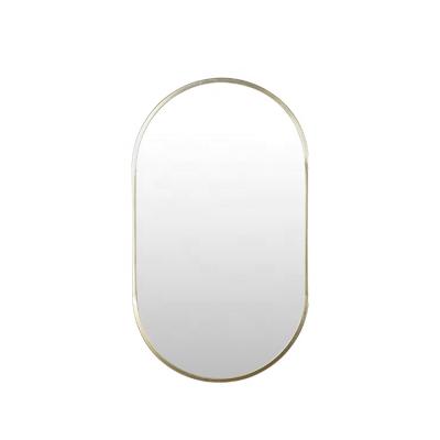 China Espejo CLASSIC Hot Sale Bathroom Size 70.5*40.5*1.5Cm Irregular Decorative Metal Wall Makeup Dressing Mirror for sale