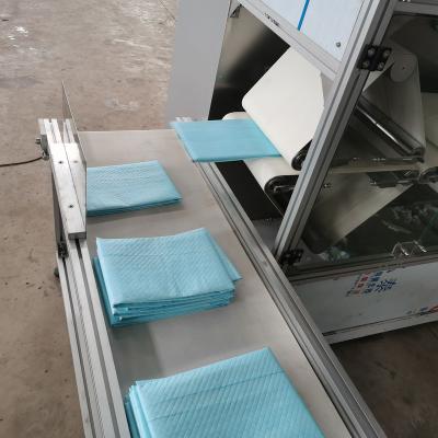 China Disposable Hotel Diapers 5 Under Pad Making Machine for sale