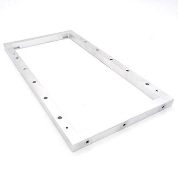 China Custom Lock Clear Anodized Aluminum Frame Aluminum Extrusion Parts for sale