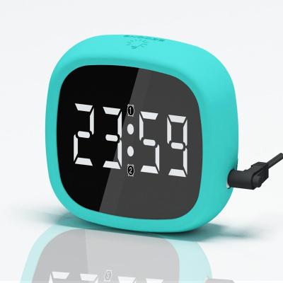 China 2019 Newest Antique Style LED Digital Electronic Table Mini Alarm Clock For Traveling And Home Decor for sale